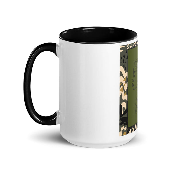 "You Are Confident!" Mug with Color Inside-Green image 5