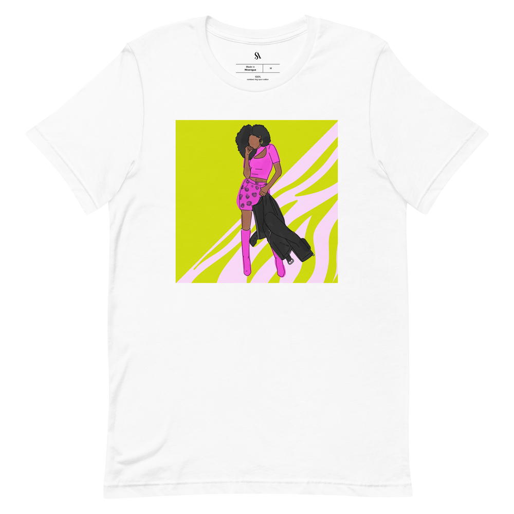 "You are Pretty!"-Short Sleeve-Unisex T-shirt-White image 1