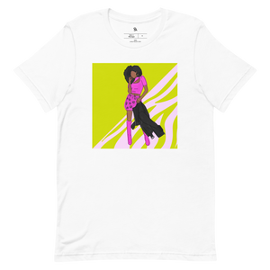 "You are Pretty!"-Short Sleeve-Unisex T-shirt-White image 1