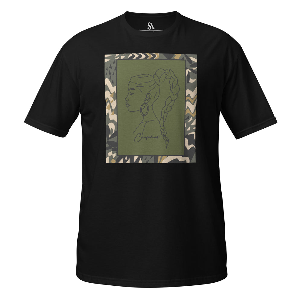 "You Are Confident!" Short-Sleeve Unisex T-Shirt -Green image 5