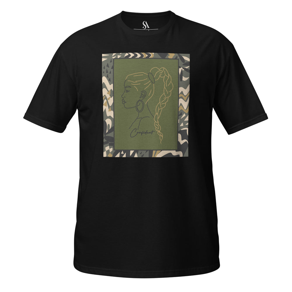 "You Are Confident!" Short-Sleeve Unisex T-Shirt-Gold image 5