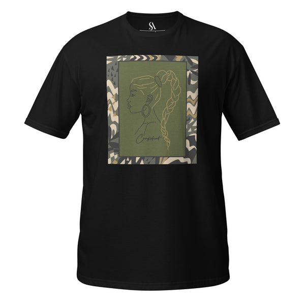 "You Are Confident!" Short-Sleeve Unisex T-Shirt-Gold image 5