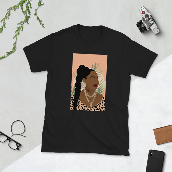 "You are Fierce!" Short-Sleeve Unisex T-Shirt-Peach image 1