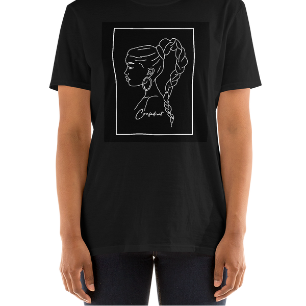 "You are Confident!" - Short-Sleeve Unisex T-Shirt-Black image 0