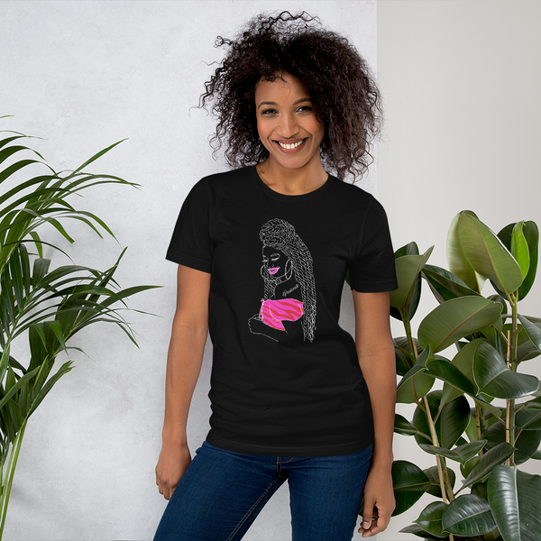 "You are Passionate!" -Short Sleeve-Unisex T-shirt-Pink image 3
