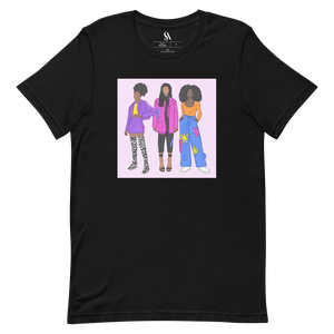  "We are Ambitious!"-Short Sleeve-Unisex T-shirt-Black image 1