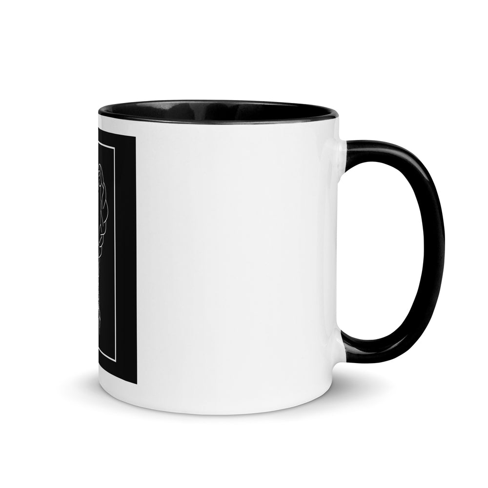 "You Are Confident!" Mug with Color Inside-Black image 2