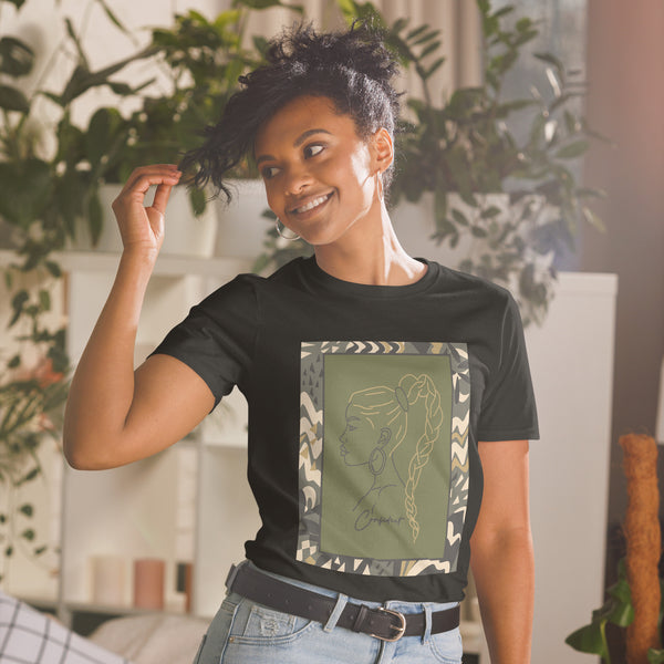 "You Are Confident!" Short-Sleeve Unisex T-Shirt-Gold image 6