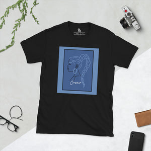 "You Are Confident!" Short-Sleeve Unisex T-Shirt- Jeans Blue image 7
