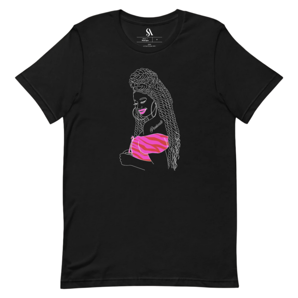 "You are Passionate!" -Short Sleeve-Unisex T-shirt-Pink image 1