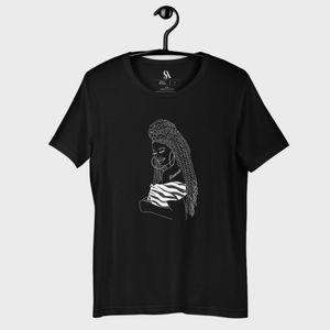 "You are Passionate!" -Short Sleeve-Unisex T-shirt-Black and White image 2