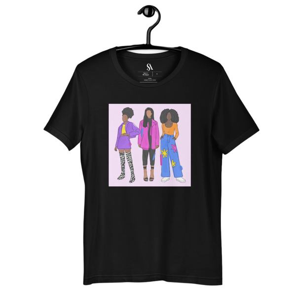  "We are Ambitious!"-Short Sleeve-Unisex T-shirt-Black image 2