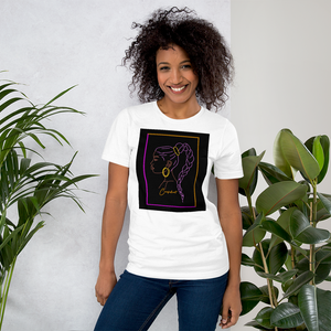 "You are Confident!"-Short Sleeve-Unisex T-shirt-Purple image 3