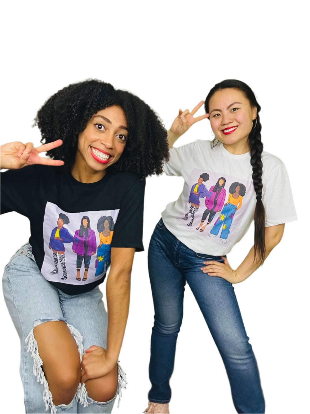  "We are Ambitious!"-Short Sleeve-Unisex T-shirt-White image 1