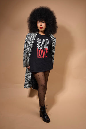 “ Lead With Love”-Short-Sleeve Unisex T-Shirt-Black
