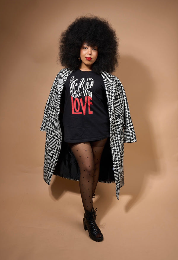 “ Lead With Love”-Short-Sleeve Unisex T-Shirt-Black