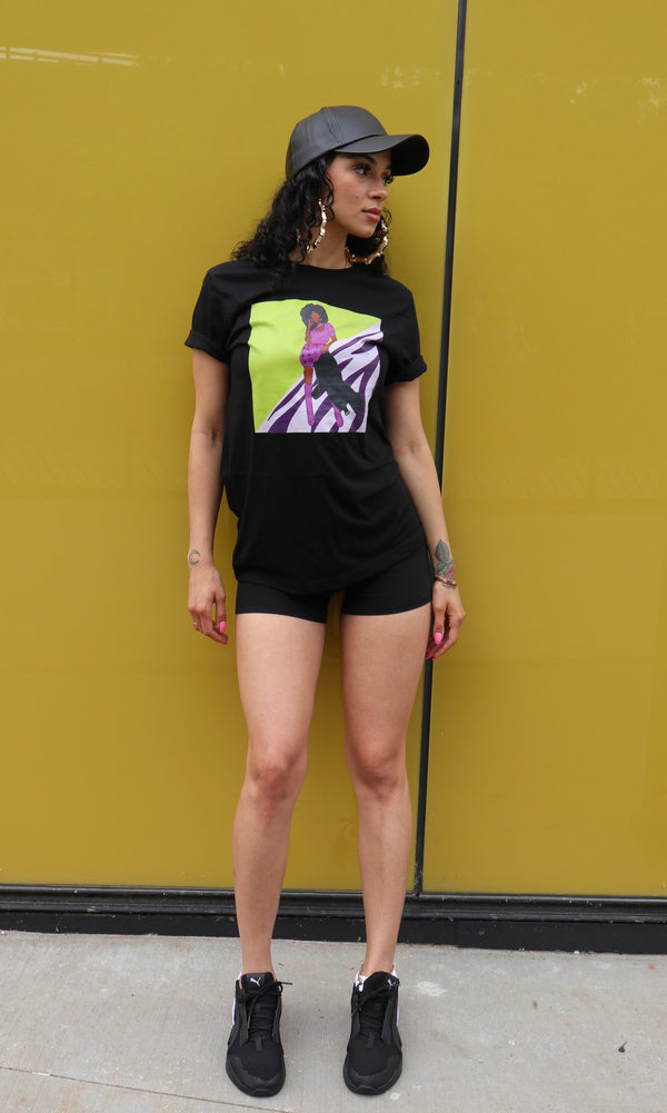 "You are Pretty!"-Short Sleeve-Unisex T-shirt-Black
