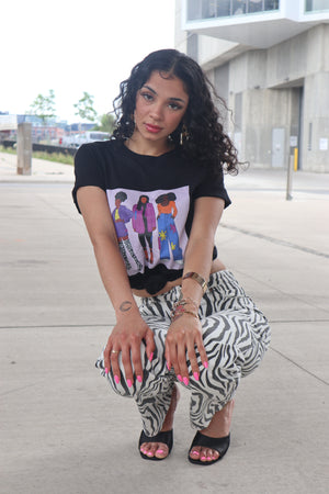 "We are Ambitious!"-Short Sleeve-Unisex T-shirt-Black