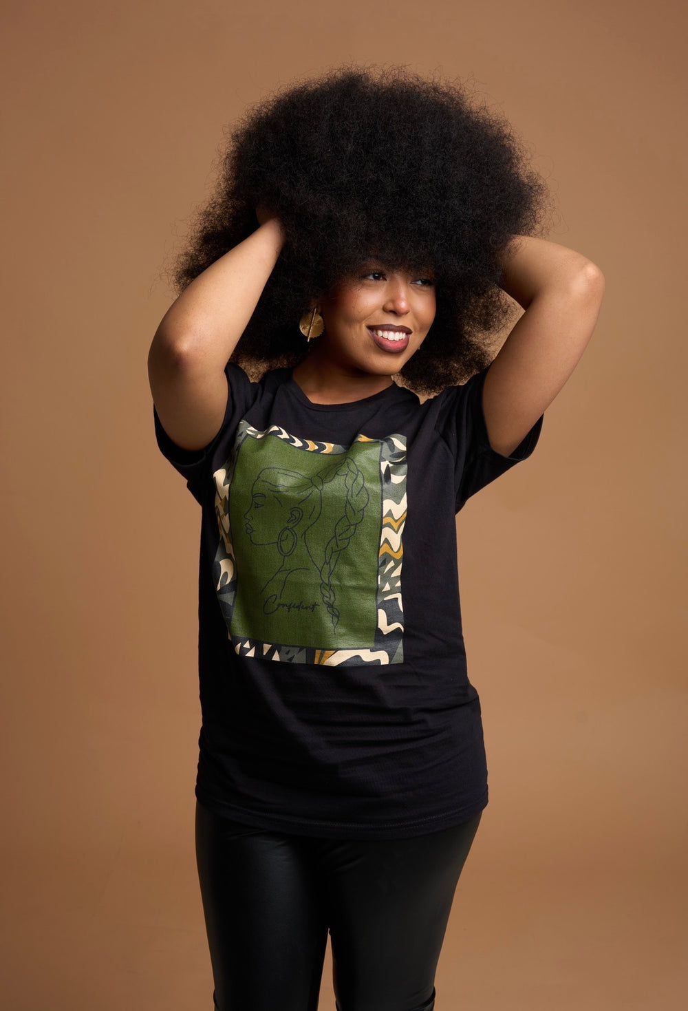 "You Are Confident!" Short-Sleeve Unisex T-Shirt -Green