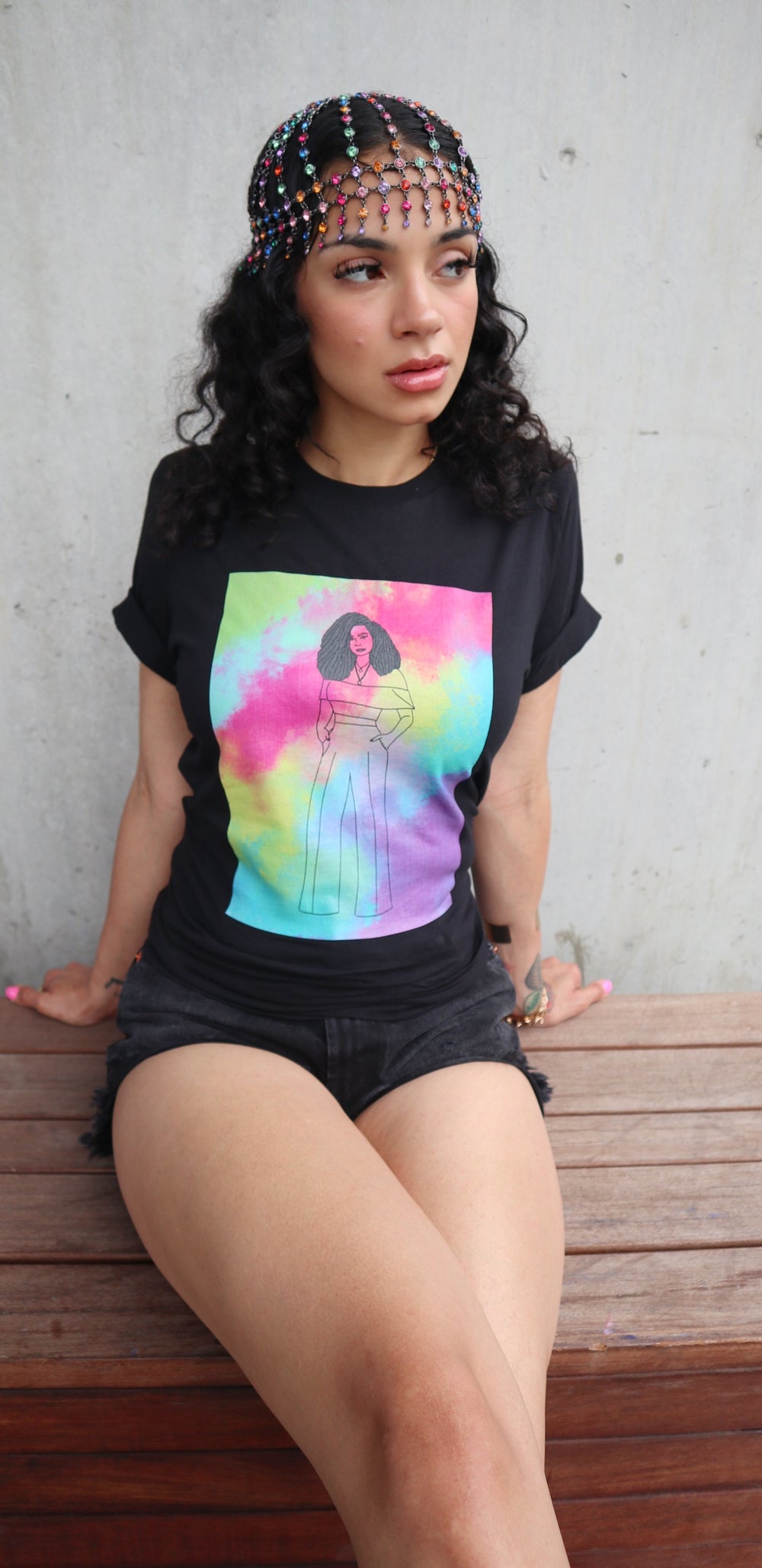 "You are Bold!"-Short Sleeve-Unisex T-shirt-Black image 1