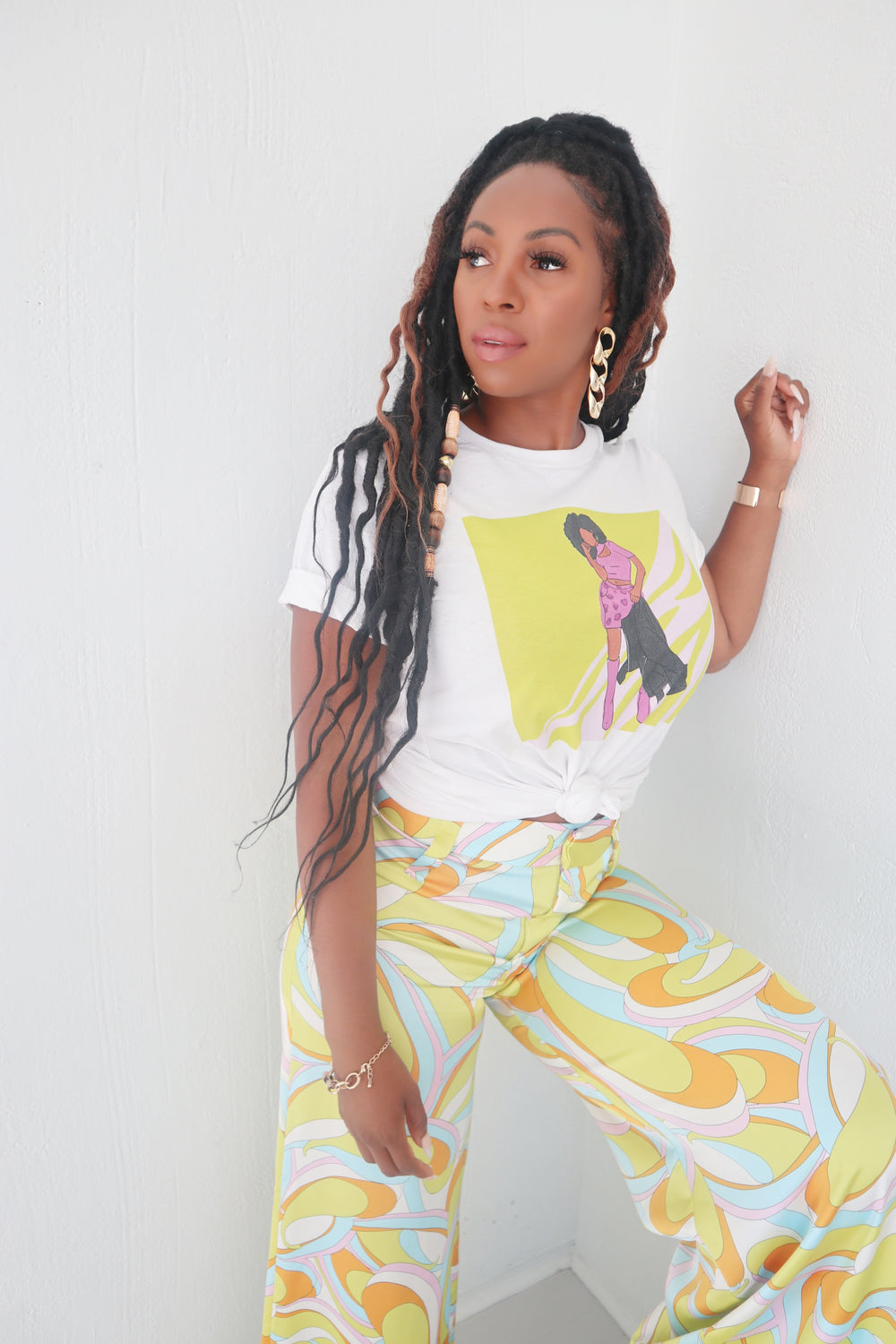 "You are Pretty!"-Short Sleeve-Unisex T-shirt-White image 1