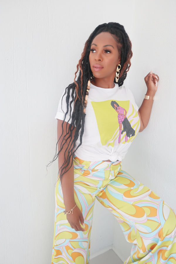 "You are Pretty!"-Short Sleeve-Unisex T-shirt-White