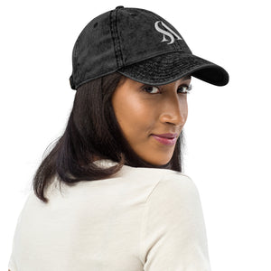 "SA" Vintage Cotton Twill Cap image 4