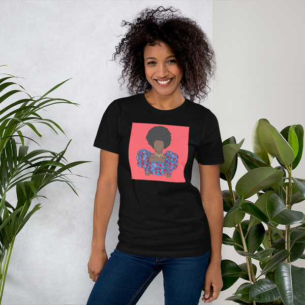 "You are Stylish!"- Short Sleeve-Unisex T-shirt-Black image 3