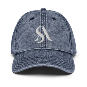 "SA" Vintage Cotton Twill Cap image 2