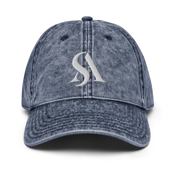 "SA" Vintage Cotton Twill Cap image 2