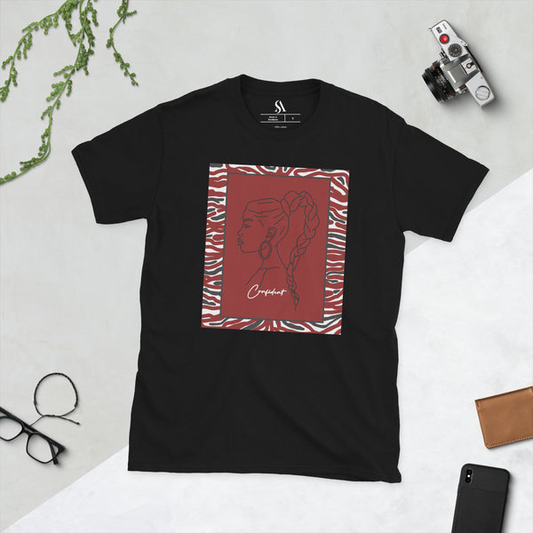"You Are Confident!" Short-Sleeve Unisex T-Shirt-Red image 7