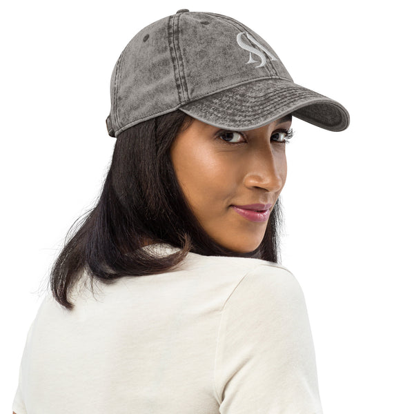 "SA" Vintage Cotton Twill Cap image 10