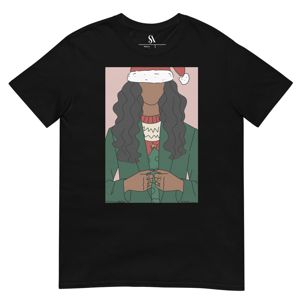 "Holiday Bella" Short-Sleeve Unisex T-Shirt